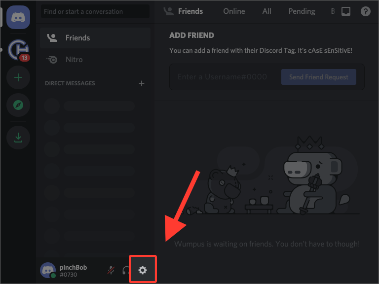 Locate 2FA Settings