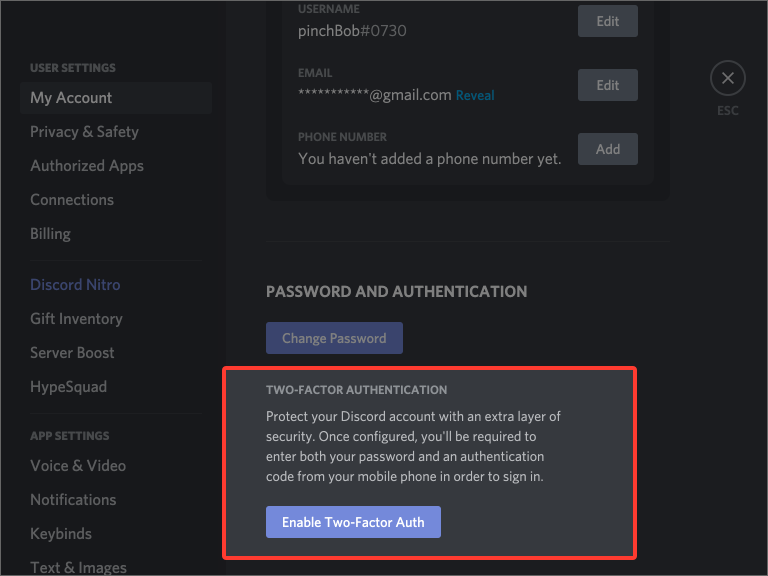 Two Factor Authentication