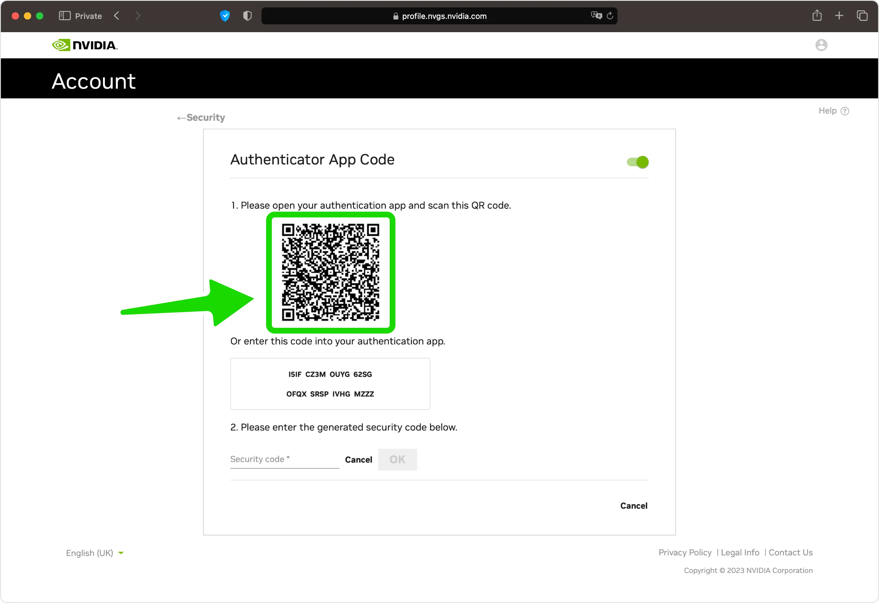 Set up Two-Factor Authentication