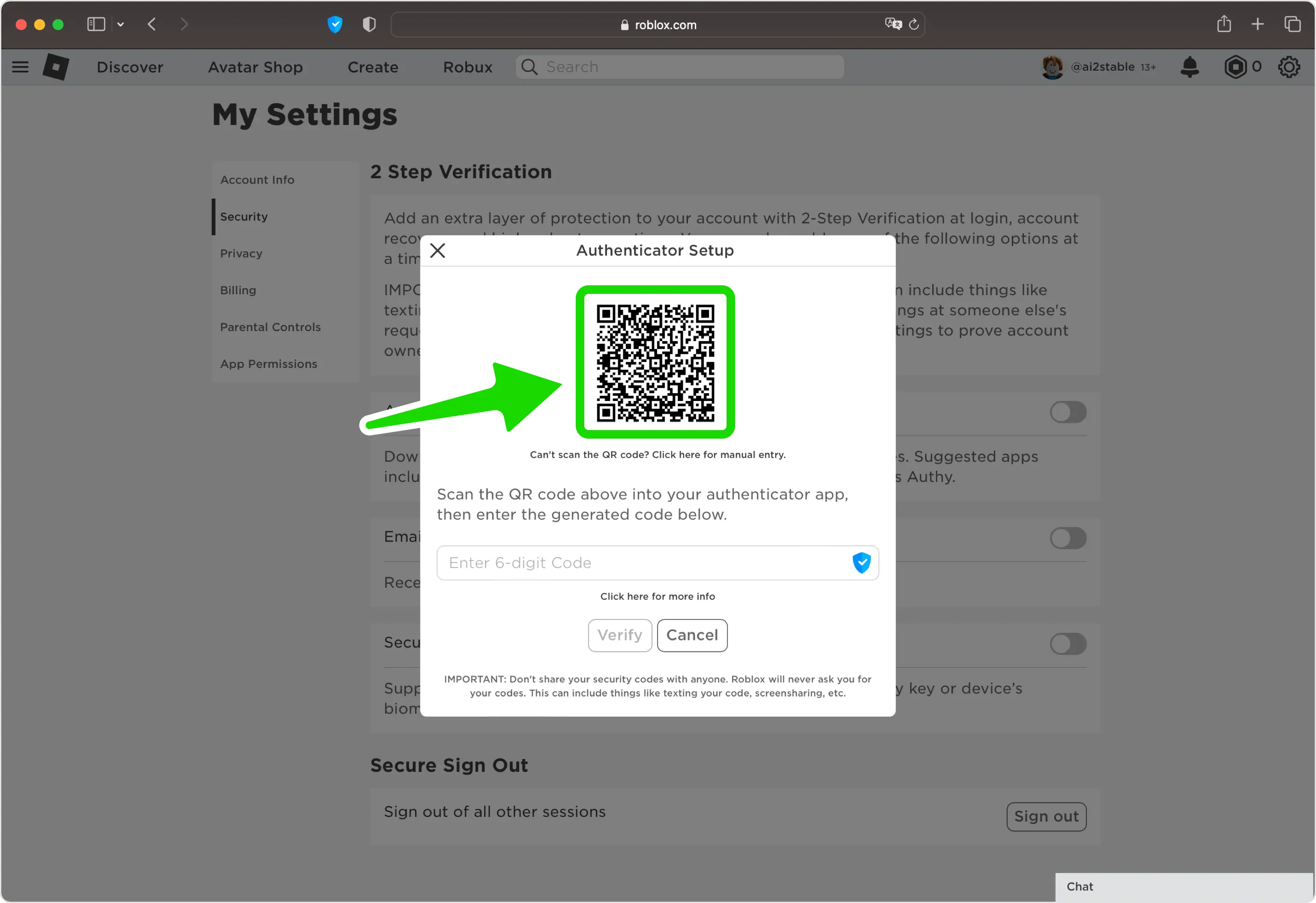 Set up 2-Step Verification