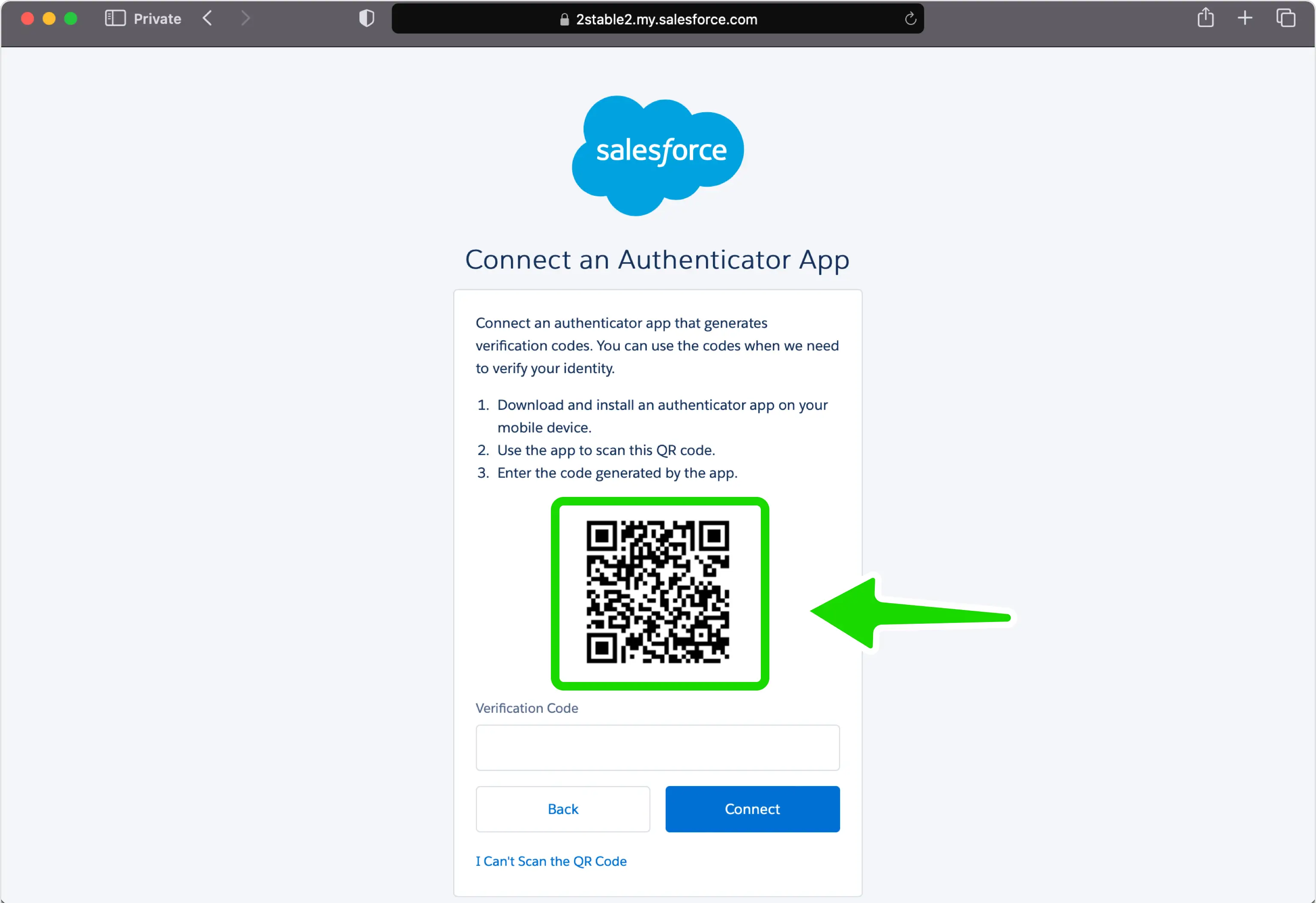 Set up Two-Factor Authentication