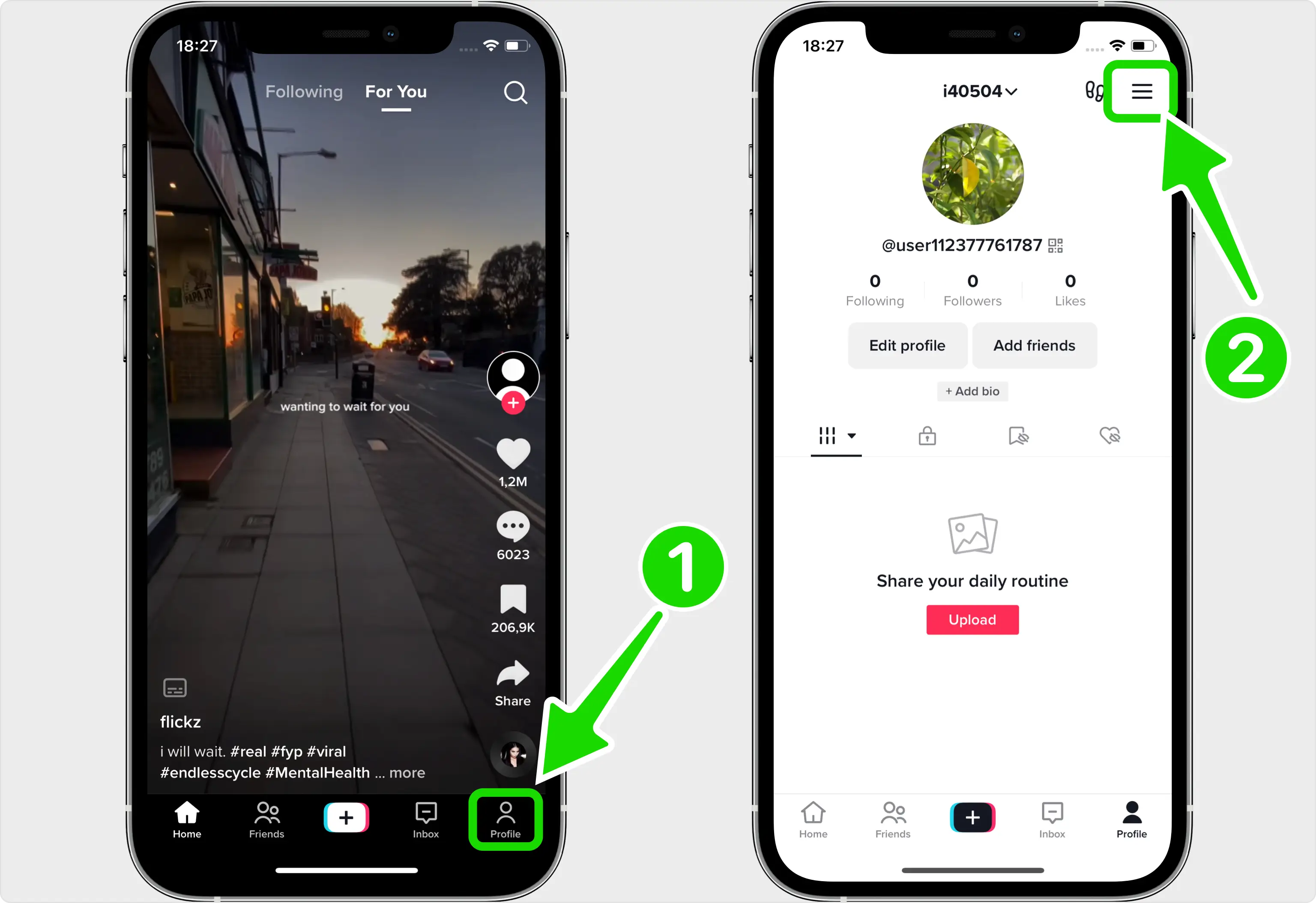 Locate 2FA Settings